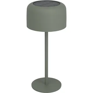 EGLO Tischleuchte "ROCCANOVA Tischlampe - Stahl - SOLAR-LED - 2,8W - IP44", grün, 1, Ø 13,5cm H: 30cm, 1 Stk., Leuchten, Solarleuchte, Außentischleuchte, Akku, Leselampe, H30 x Ø13,5 cm, Tischleuchte