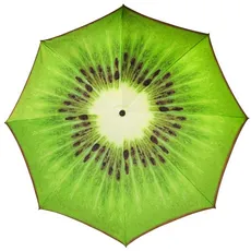 Bild Sonnenschirm »Basic Frucht«, ØxH: 180 x 221cm, abknickbar, Sonnenschutzfaktor: 50+ - gruen