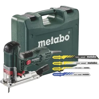 Metabo STE 100 Quick Set inkl. Kunststoffkoffer + 20 Stichsägeblätter