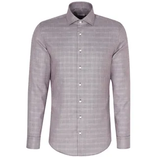 Seidensticker Herren Business Hemd, Lila, 41 EU