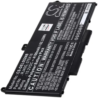 Akku passend für Laptop Dell Latitude 15 5520, Precision 15 3560, Typ 075X16, Typ RJ40G - 15,2V - 4100 mAh