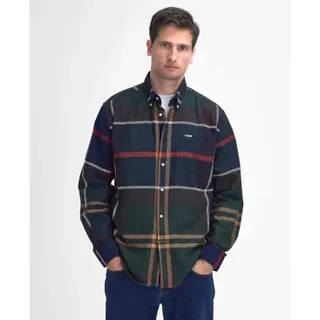 Barbour für Herren. MSH5382 Bearpark Regular Langarmhemd mehrfarbig (XL), Lässig, Baumwolle