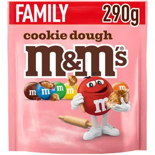 M&M's M&M’s Cookie Dough, Geschmack knackige Schokolinsen Packung 290g