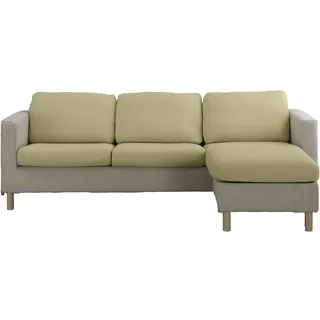 Estoralis | Java | Superelastischer Sofa-Sitz- und Rückenkissenbezug | Maximale Anpassungsfähigkeit | Farbe - C/ 02 Creme | Größe L (zwischen 50–85 cm x 95–130 cm und 10–20 cm hoch)