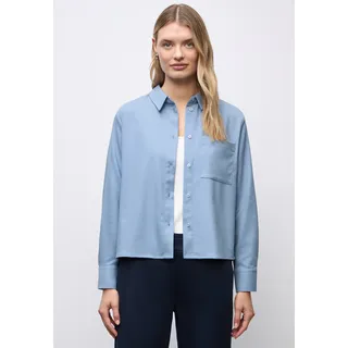 STREET ONE Langarmbluse in frosted blue mel. | Gr.: 40