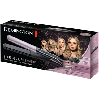 Remington Sleek&Curl Haarglätter schwarz