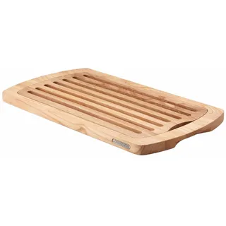 Continenta Brotschneidebrett Holz 1-tlg. 45 x 26 cm Beige