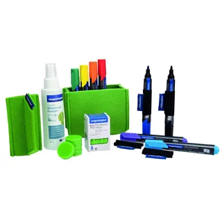 Magnetoplan Whiteboard Essentials Kit, grün