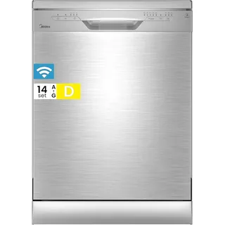 Midea SF 3.60N PRO Geschirrspüler (freistehend, 600 mm, Silber)