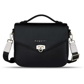 Bugatti Schultertasche Ella Classic Bag Black Saffiano