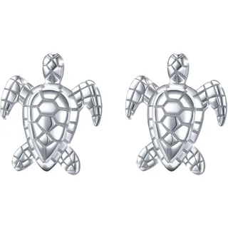 925 Sterling Silber Tier Ohrstecker Hypoallergen Panda/Axolotl/Hase/Frosch/Delfin/Schweinchen/Pfote/Igel/Pinguin/Schildkröte/Für Damen Mädchen