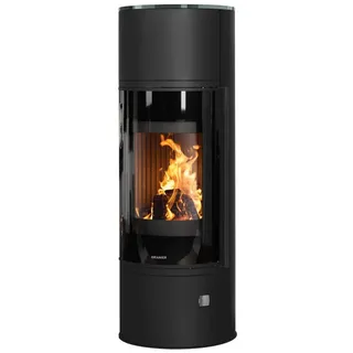 Oranier Arena W+ 2.0 Stahl Schwarz/Abdeckplatte Glas