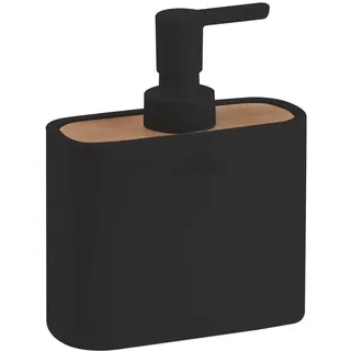 Gedy Ninfea Seifenspender, Schwarz-Bambu