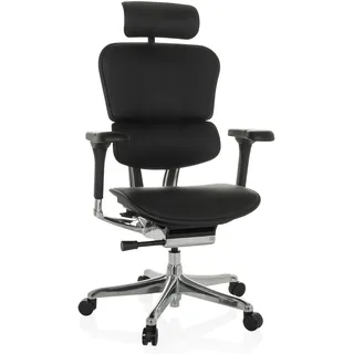 HJH Office Ergohuman Gen2 Leder Schwarz
