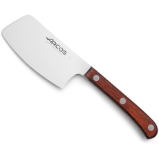 Arcos Table Messer - Steakmesser Tafelmesser - Klinge Nitrum Edelstahl 90 mm - HandGriff Pack-Holz Farbe Braun