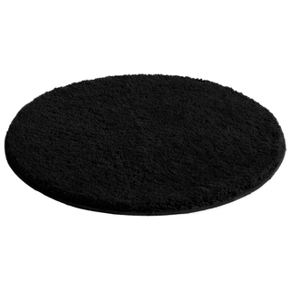 Badematte OTTO HOME "Sanremo, Badvorleger, Badezimmer Teppich, sehr weich" Gr. 14, schwarz, H:30mm, Polyester, Badematten, Badematte, Badteppich, unifarben, rechteckig, rund & als 3-tlg. Set erhältlich