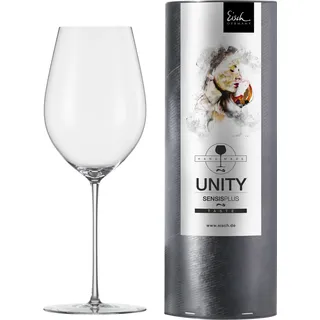 EISCH Rotweinglas 522/2 in Geschenkröhre UNITY SENSISPLUS 25222020/ 180081 - Transparent