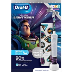 Bild Oral-B Vitality D100.413 Kids Lightyear D100.413.2K Elektrische Kinderzahnbürste Rotierend/Oszilier