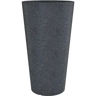 Scheurich Pflanzgefäß Coneo High Ø 39 cm Schwarz Granit