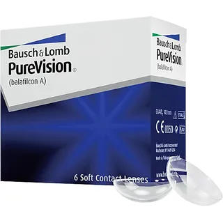 Bausch + Lomb PureVision, Monatslinsen, 6 Stück, -3,00 Dpt