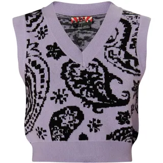 NINDIE Damen Strick Pullunder 23728593-NI01, VIOLETT, L