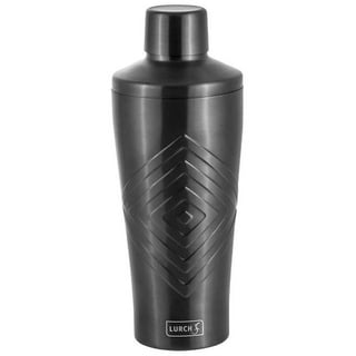 LURCH Cocktail Shaker 600ml 3tlg mit integriertem Sieb smokey grey