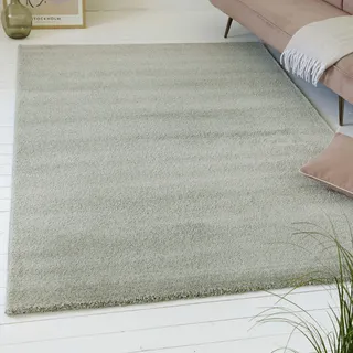 otto home Teppich »Chanley« rechteckig 13 mm Höhe moderner dichter weicher zeitloser Kurzflorteppich, Wohnzimmer OTTO home anthrazit B : cm 1 Stk.