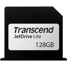 Transcend 128 GB JetDrive Lite extra Speicher-Erweiterungskarte für MacBook Pro (Retina) 15'', angepasst und abschließend mit dem Karten-Slot (Generation Mitte 2012- Anfang 2013), TS128GJDL350