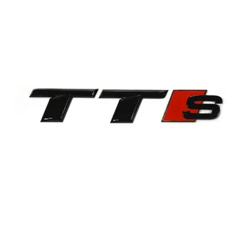 Audi 8S0071804 Schriftzug TTS schwarz Tuning Exclusive Black Edition Aufkleber Emblem