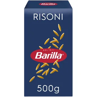 Barilla Pasta Risoni n.26 aus hochwertigem Hartweizen immer al dente, (1 x 500 g)