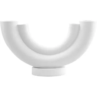 Goebel Dekovase »Georgina« Studio 8, Biskuit-Porzellan, weiß