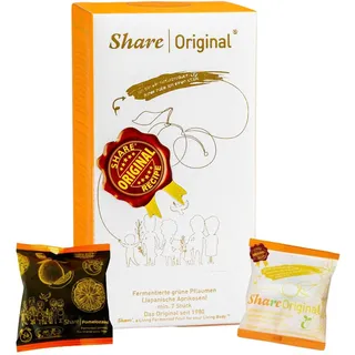 8x Share Original fermentierte Pflaume jap. Aprikose + 1x Share Pomelozzini Probierpackung