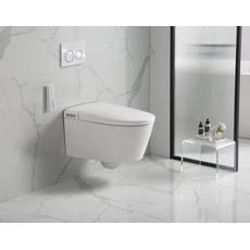 Bild von VEREG Intelligentes Dusch Wand WC DIVINO, spülrandlos, weiß