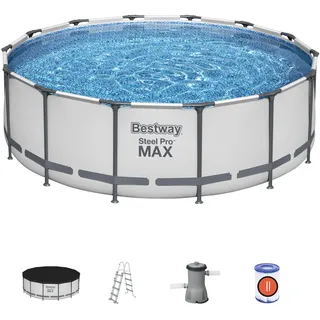 Steel Pro Max Frame Pool Set 427 x 122 cm inkl. Filterpumpe