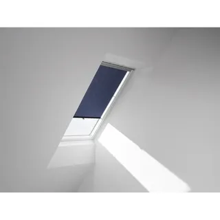 VELUX Sichtschutzrollo mit Haltekrallen RHL UK00 9050 Blau