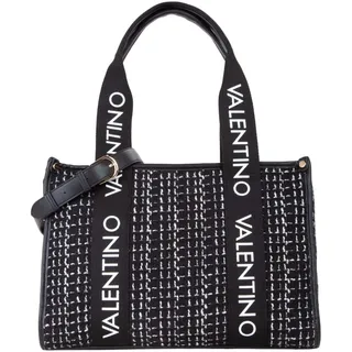 Valentino Schultertasche Shopper Candle Shopping Bag Nero/Multicolor schwarz