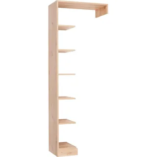 Jimmylee Babyregal , Eichefarben , Kunststoff , 5 Fächer , 77x209x40 cm , DIN EN ISO 9001 , Babymöbel & Kindermöbel, Babyzimmer, Babyzimmer-Serien
