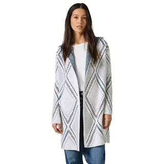 Cecil Damen Offener Cardigan mit Kapuze