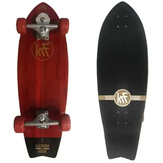 Krf Ready To Ride 31 ́ ́ Surfskate - Red - One Size