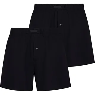 Bruno Banani Boxershorts unifarben schwarz M 2er Pack