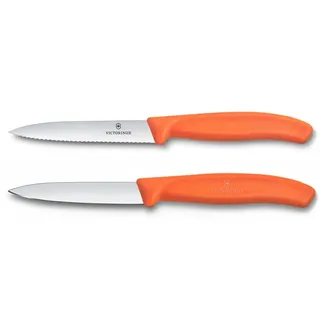 Victorinox Swiss Classic Gemüsemesser-Set 2-tlg.  Orange
