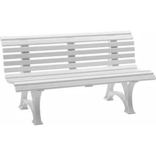 Blome Gartenbank HELGOLAND 3-Sitzer Länge 1500 mm - Weiß