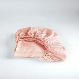 Cinderella Spannbettlaken »Cinderella Sundays Satin, für Matratzen bis 25 cm Höhe« OEKO-TEX®-zertifiziert, orange