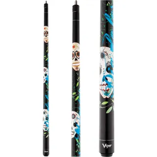 Viper Underground 147,3 cm 2-teilig Billard/Pool Queue, Dia De Los Muertos, Unisex, Mehrfarbig