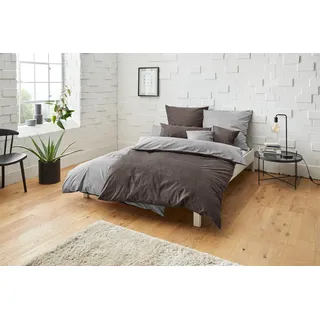 Bruno Banani Merlin Meliert Grau 135 x 200 cm + 80 x 80 cm
