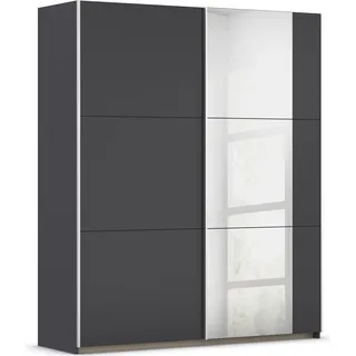 Rauch »Kleiderschrank Garderobe TOPSELLER AURELIO mit 3 Ausstattungsvarianten« 3 verschiedene Ausstattungsvarianten Griffe aus Metall MADE IN GERMANY, grau