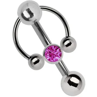 Intimpiercing ADELIA ́S "Piercing  Intimpiercing ", pink, Piercings, Damen, Titan, Intimpiercing