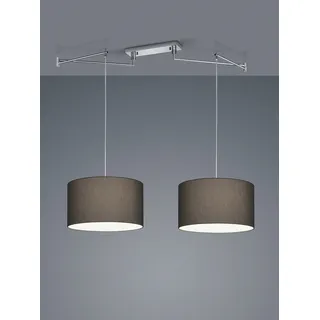 helestra CERTO Pendelleuchte chrom / anthrazit #26/1847.04/9289