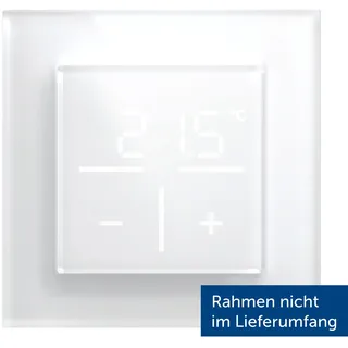 Homematic IP Wandthermostat Funk Glas