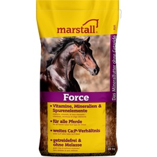 marstall Premium-Pferdefutter Force, 1er Pack (1 x 20 kilograms)